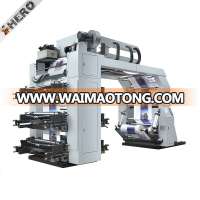 Plastic Film Bag 2 6 8 4 Colour Flexographic Flexo Printing Machine Price